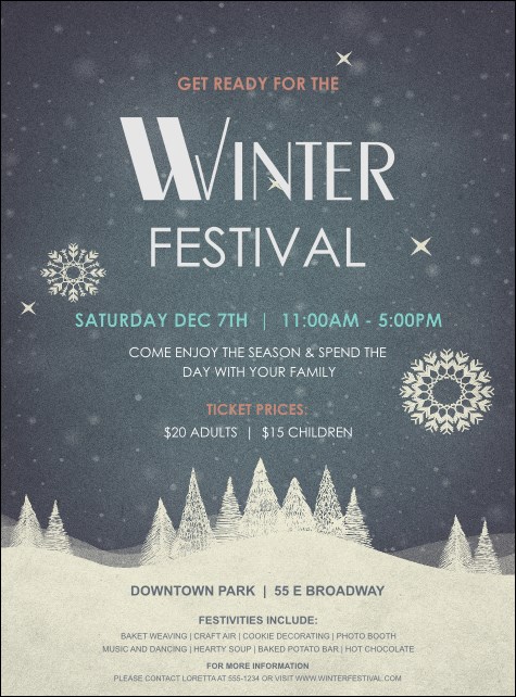 Winter Logo Flyer