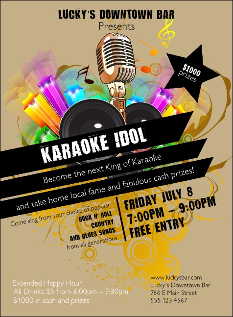 Karaoke Invitation