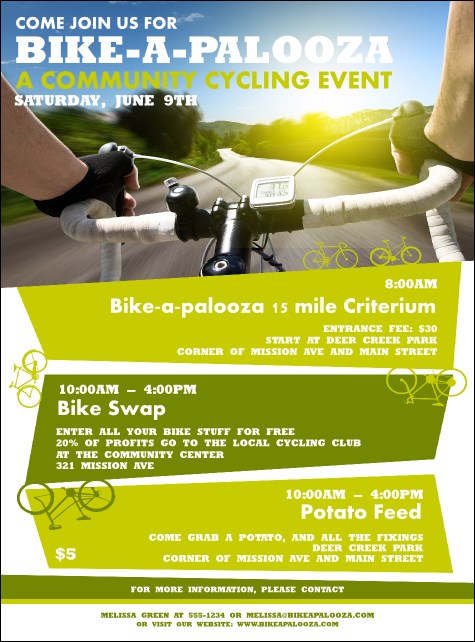 Bike A Palooza Flyer