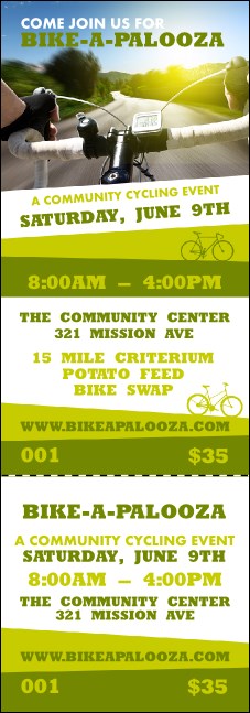 Bike A Palooza Event Ticket