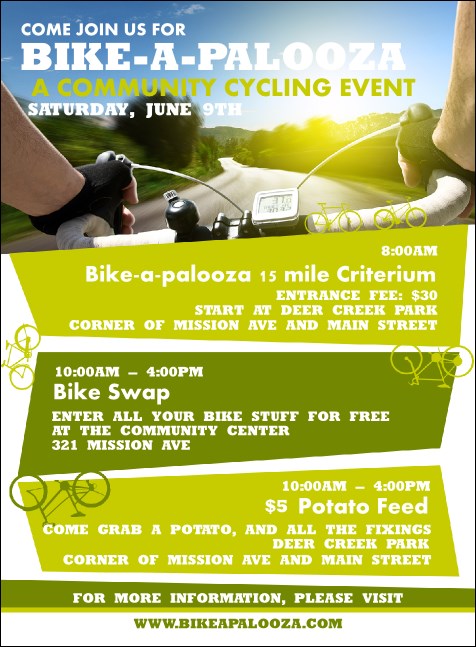 Bike A Palooza Invitation