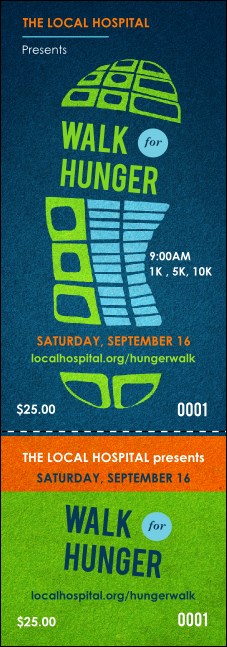 Walk Event Ticket Product Front