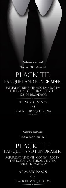 Black Tie Event Ticket