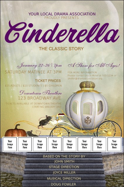Cinderella Logo Poster