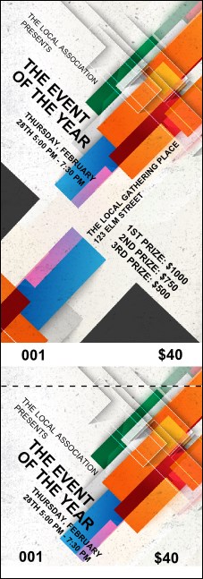 All Purpose Angle Event Ticket Product Front
