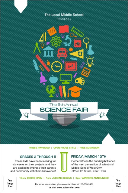 Science Fair Poster Product Front