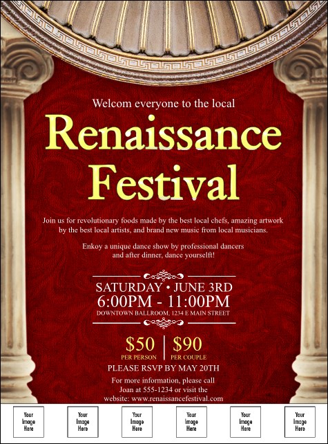 Renaissance Logo Flyer