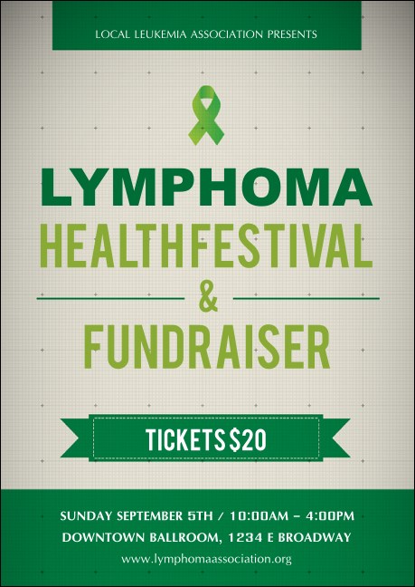 Lymphoma Postcard