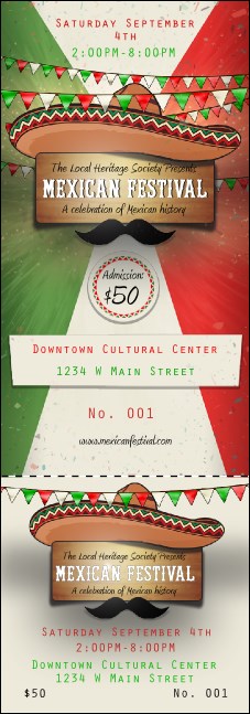 Mexican Fiesta Event Ticket