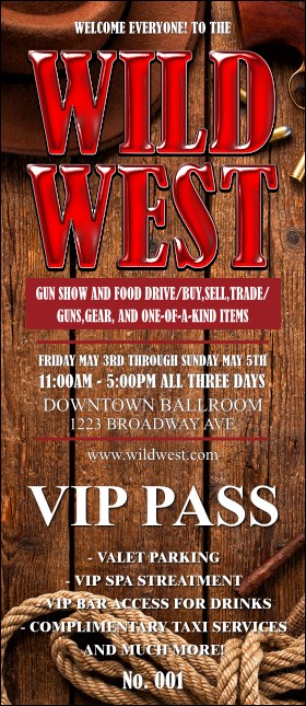 Western VIP Pass