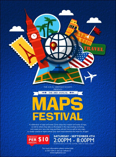 Travel Flyer Product Front