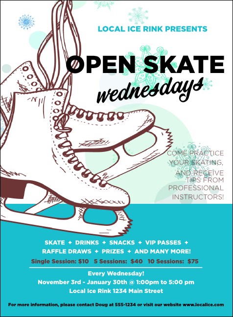 Ice Skating Invitation