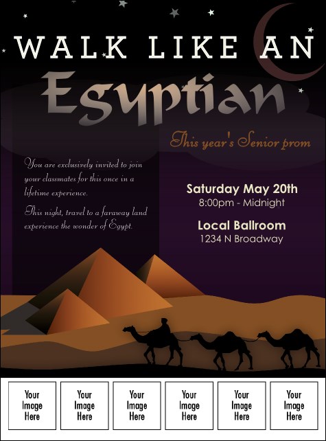 Egyptian Logo Flyer