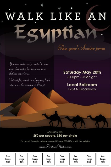 Egyptian Logo Poster