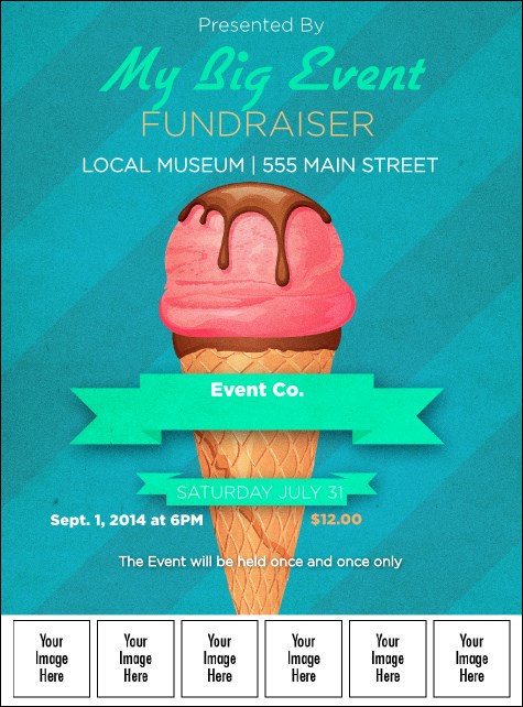 Ice Cream Logo Flyer