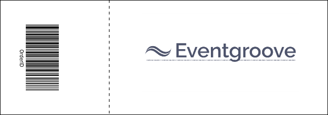 Airline Event Ticket Product Back