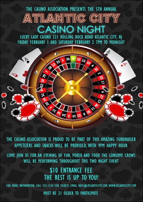 Casino Postcard