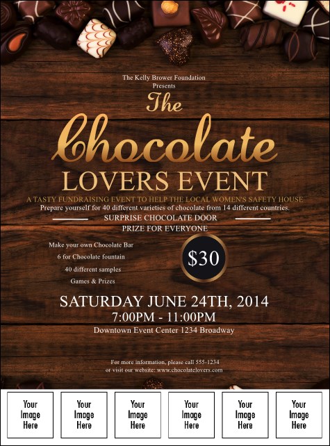 Chocolate Logo Flyer