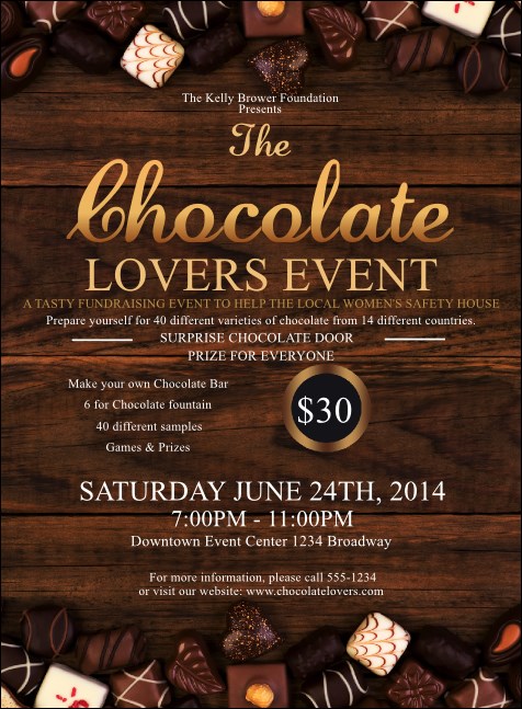 Chocolate Invitation