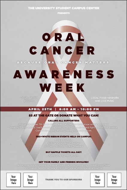 Oral Cancer Poster Product Front