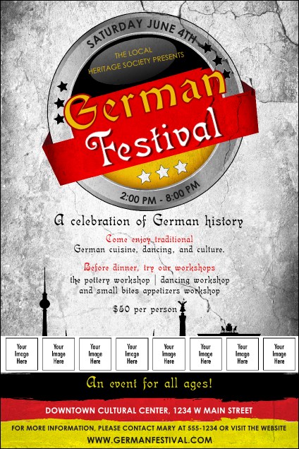 German Logo Poster