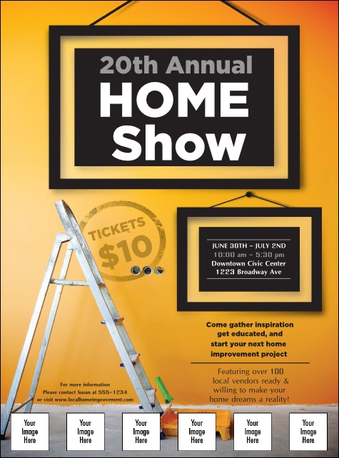 Home Makeover Logo Flyer