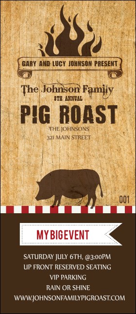 Pig Roast VIP Pass