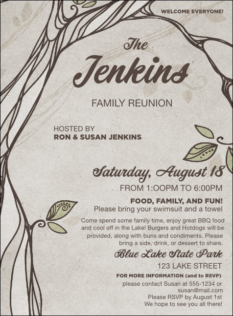 Reunion Invitation