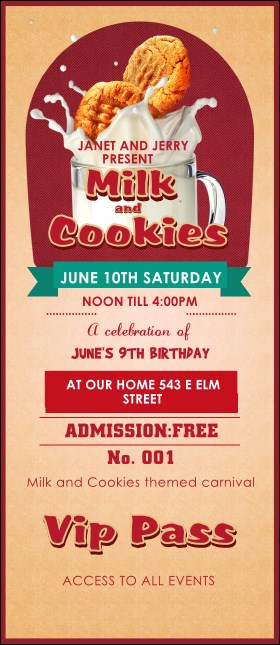 Milk & Cookies VIP Pass