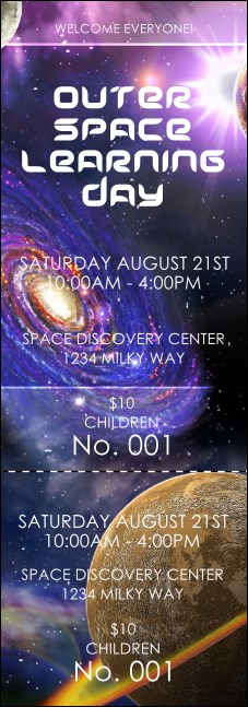 Outer Space Event Ticket