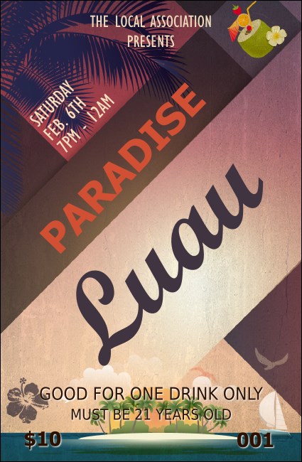 Paradise Drink Ticket