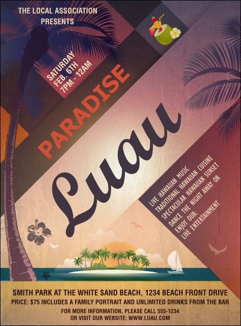 Paradise Flyer Product Front
