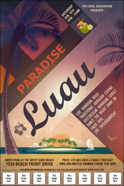 Paradise Logo Poster Product Front