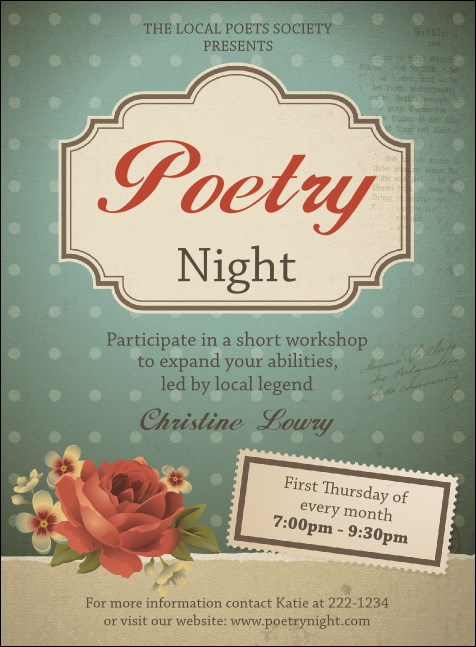 Poetry Invitation