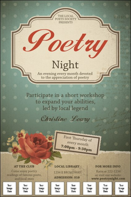 Poetry Logo Poster
