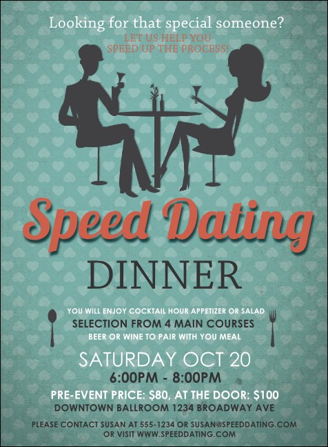 Speed Dating Invitation