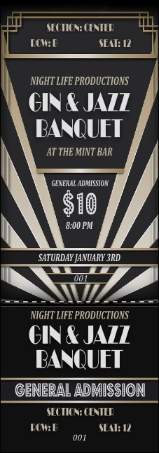 Roaring 20s Reserved Event Ticket