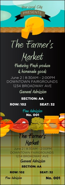 Farmer's Market Reserved Event Ticket