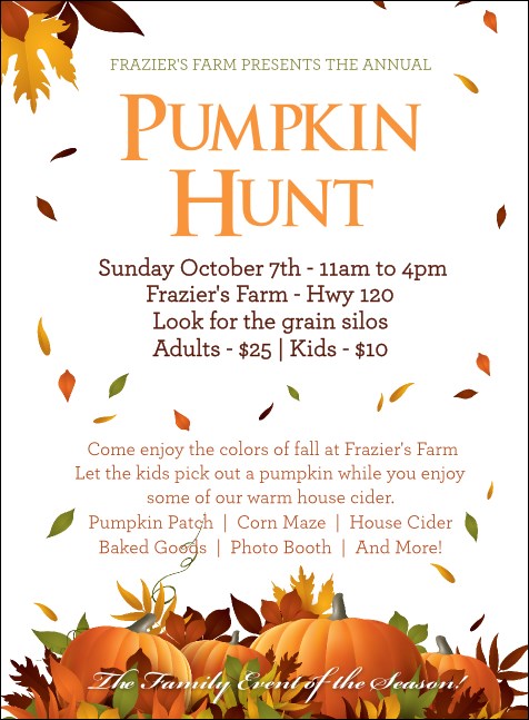 Pumpkin Patch Invitation