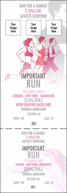 Run for a Cause Pink Reserved Event Ticket