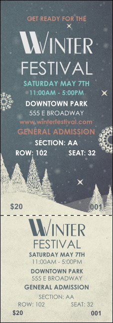 Winter Reserved Event Ticket