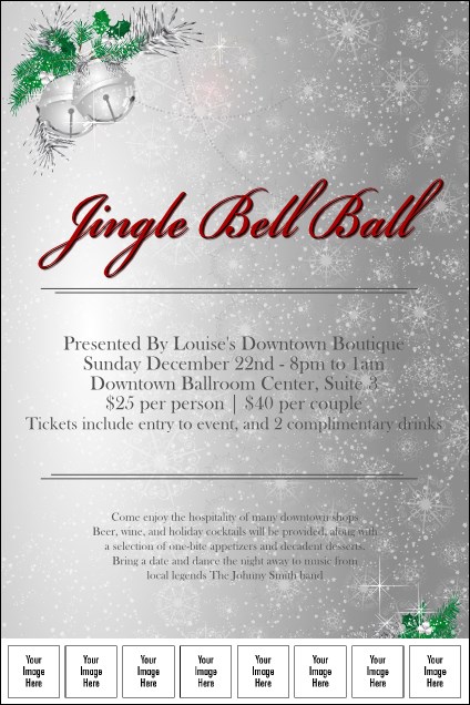 Jingle Bells Logo Poster