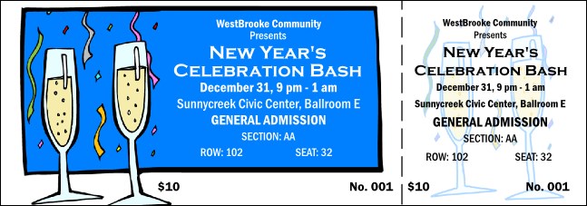 Celebration 001 Reserved Event Ticket
