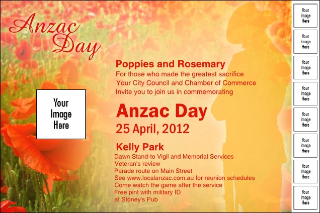 Anzac Day Image Poster Product Front