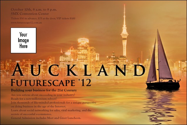 Auckland Poster Product Front