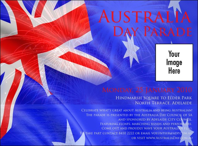 Australia Day Flyer Product Front