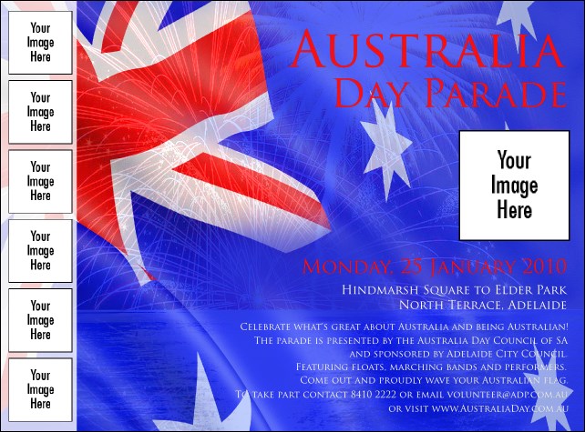 Australia Day Image Flyer Product Front