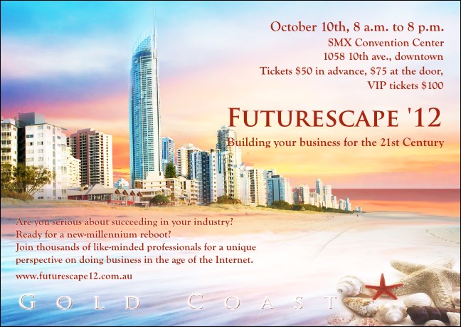 Gold Coast Postcard Product Front