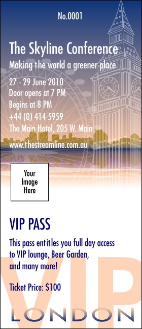 London VIP Pass Product Front