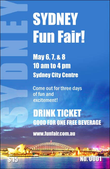 Sydney Drink Ticket